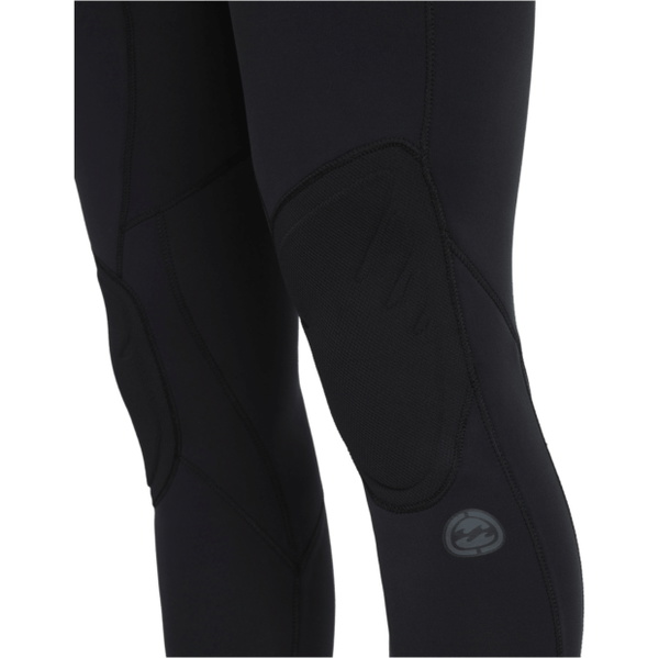 2026 Billabong Herre Revolution Naturfarvet 4/3mm Chest Zip Våddragt 24AW193512 - Black Red